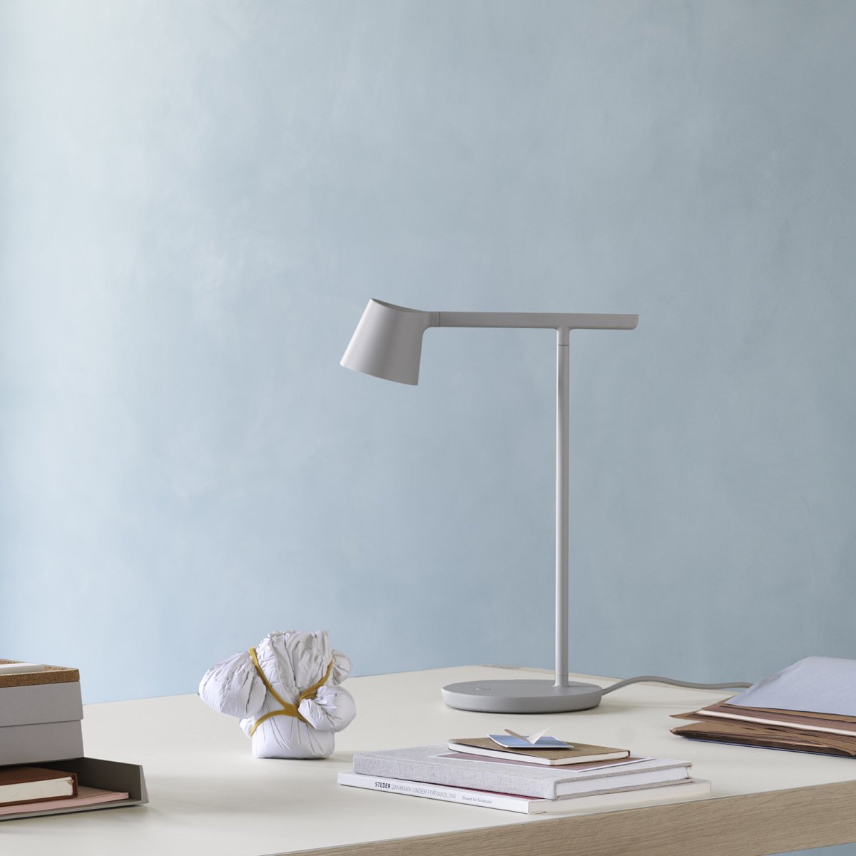 Skrivbordslampa LED, Tip, grå