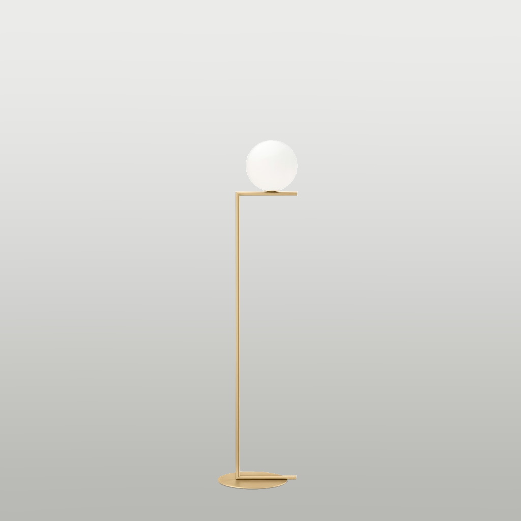 Floor lamp IC Light F1, Brass, H1350