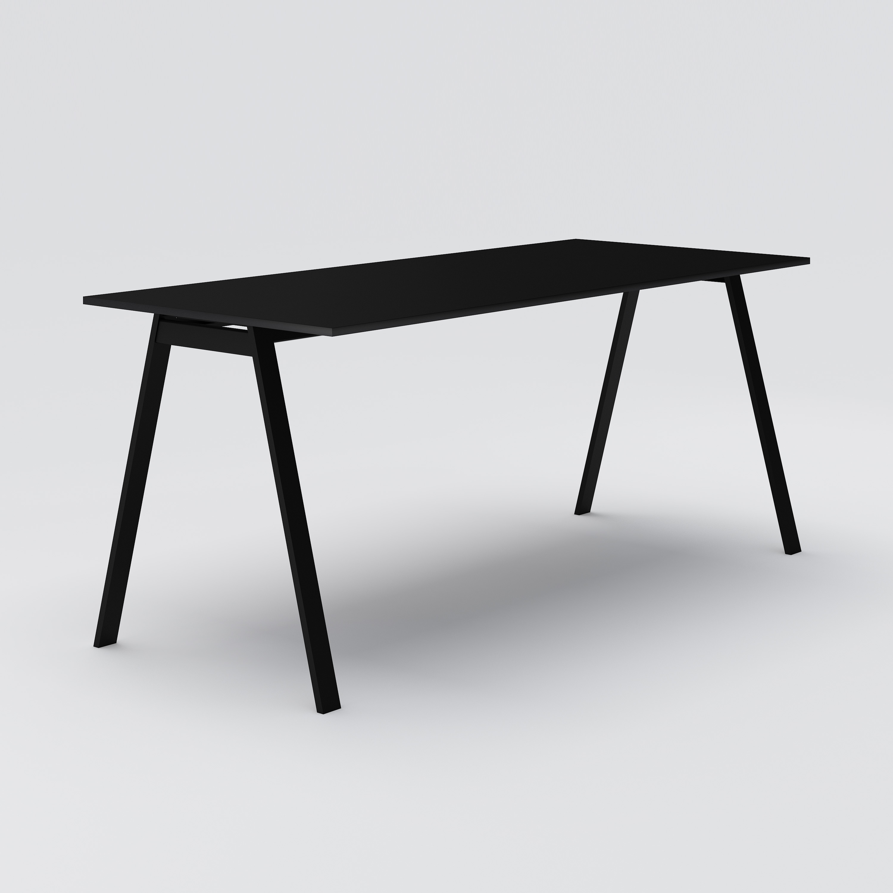 Project table Piece Light, H900, black