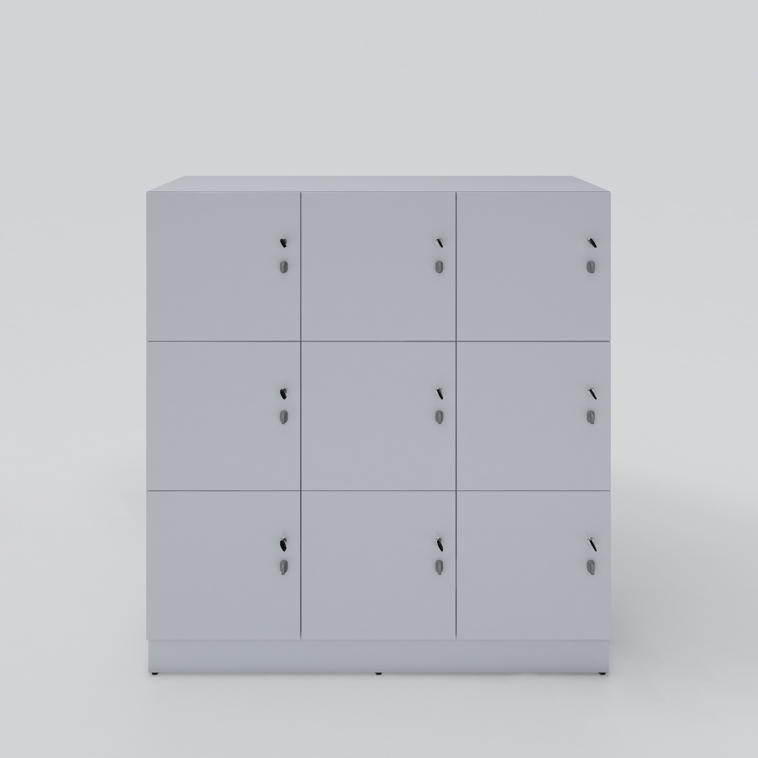 Small compartment cabinet Access, 9 cabinets, light gray, 1200x1250x432