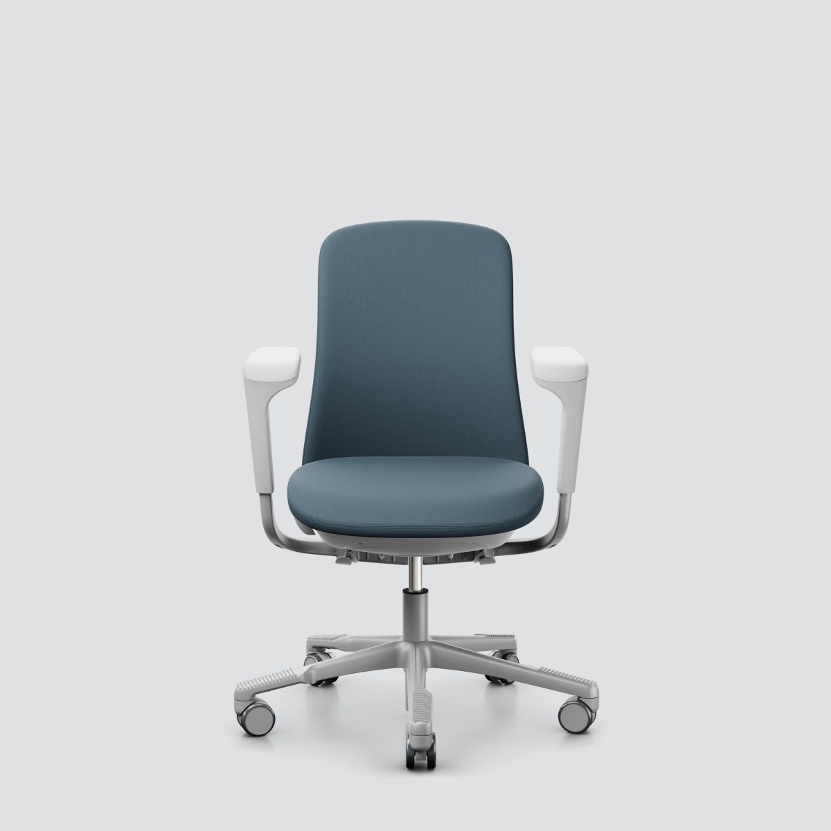 Office chair H&#197;G SoFi 7200, silver base, fog blue