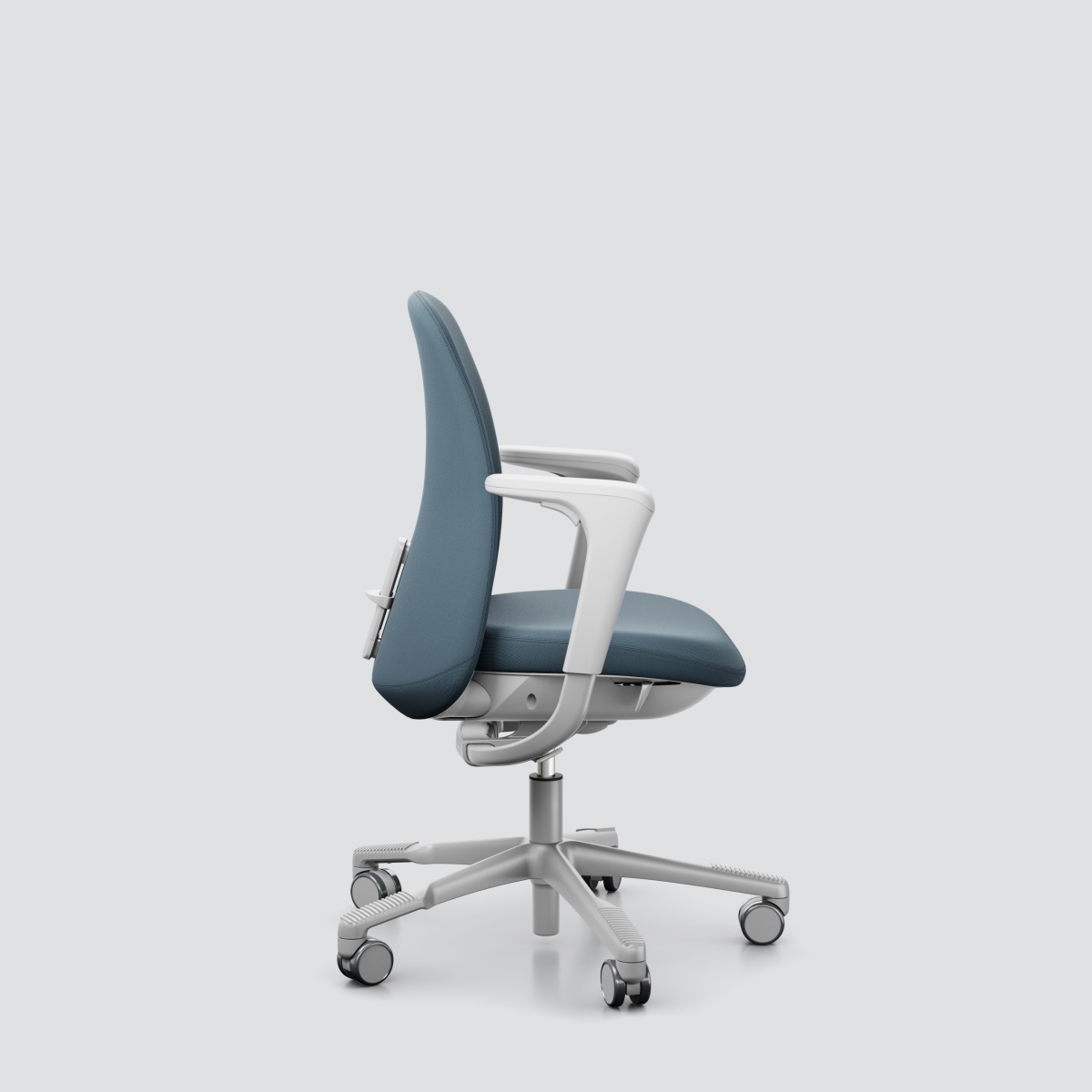 Office chair H&#197;G SoFi 7200, silver base, fog blue