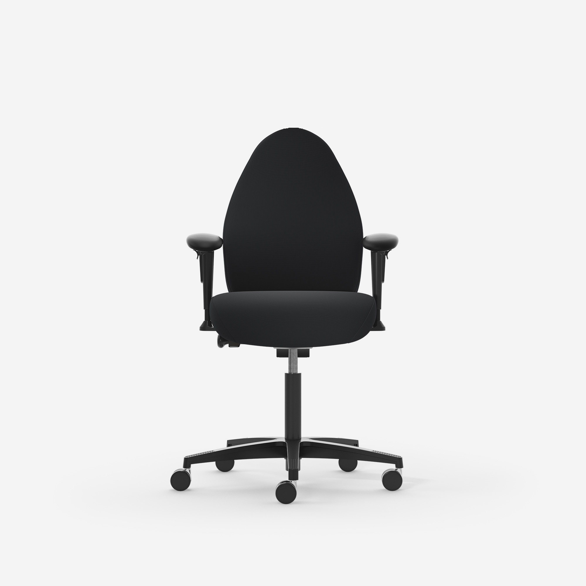 Office chair Malmstolen Active R3, including armrests black