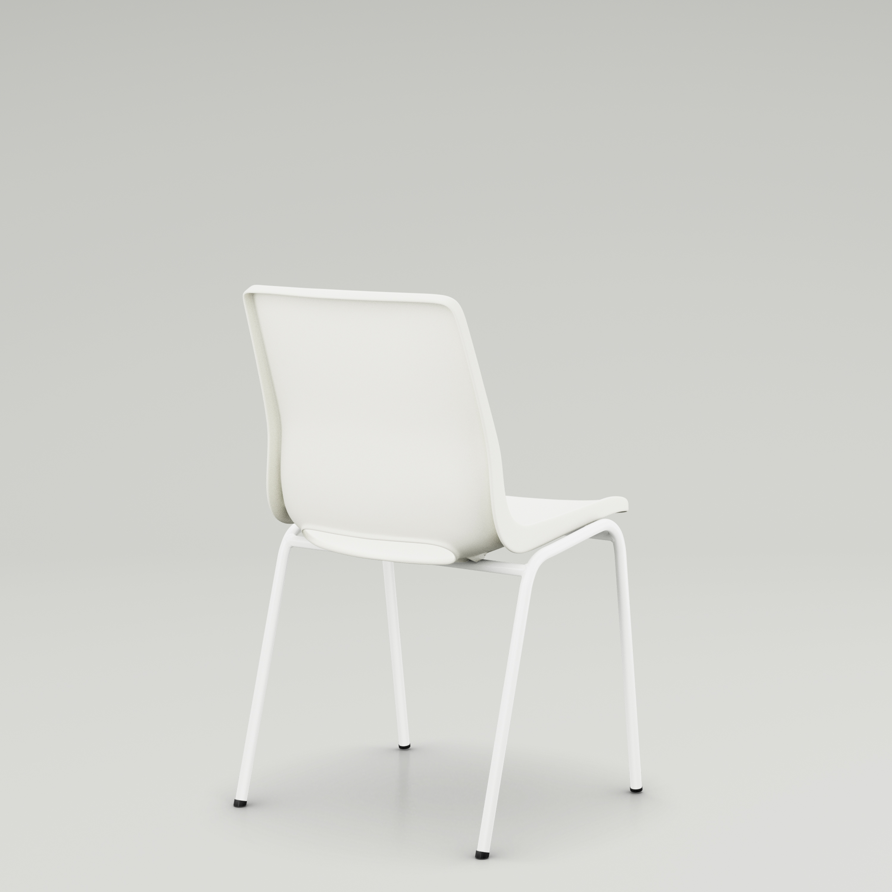 Chair RBM ana 4340, vanilla, white