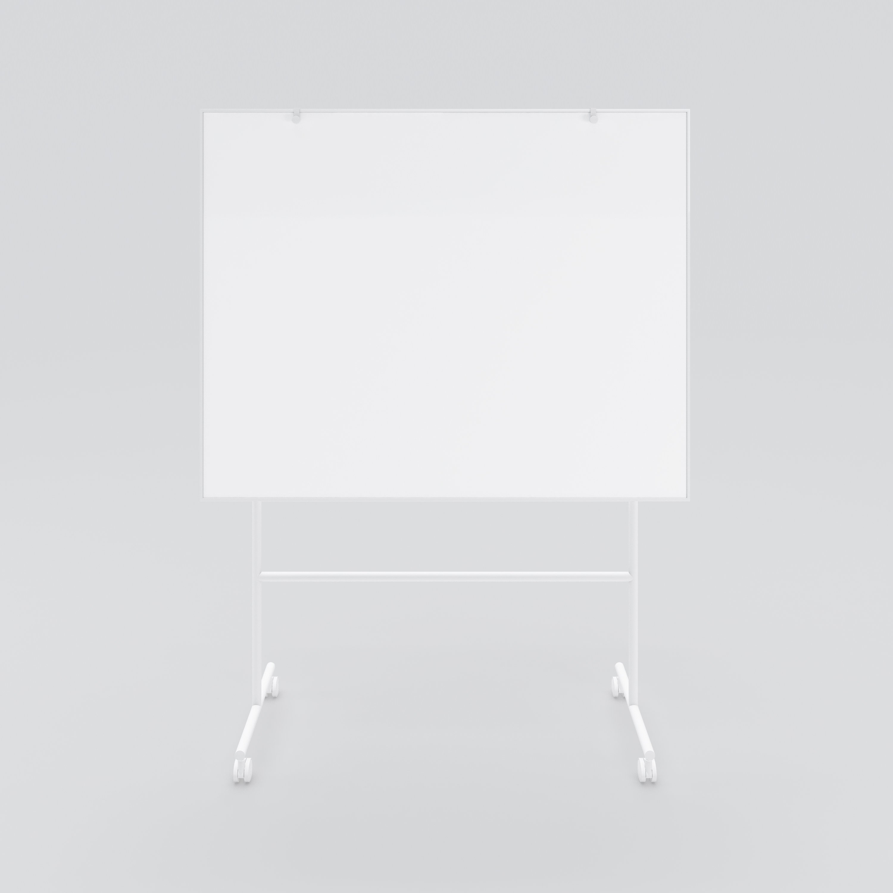 Mobile whiteboard One, 1960x1507 white frame