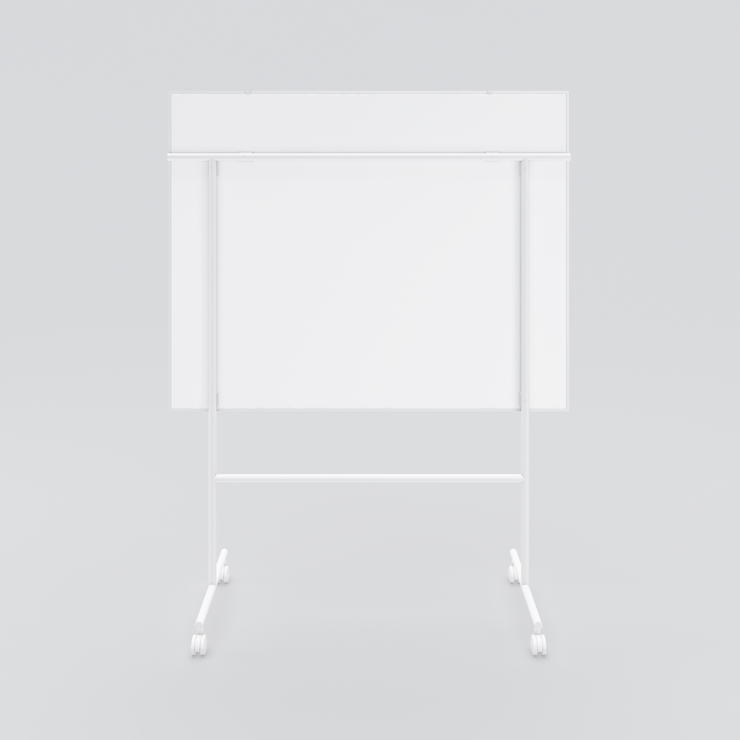 Mobile whiteboard One, 1960x1507 white frame