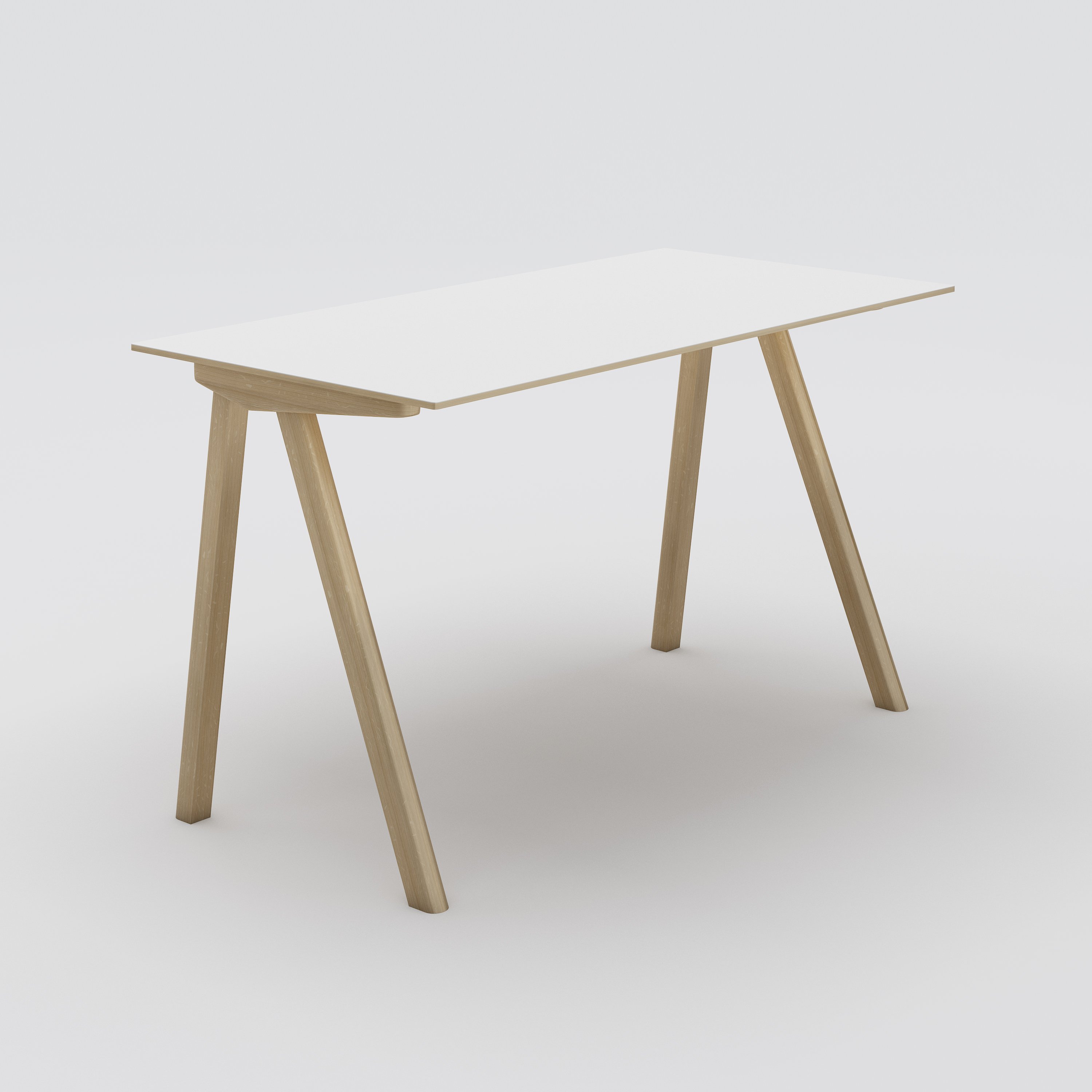 Desk CPH90, Oak / Linoleum