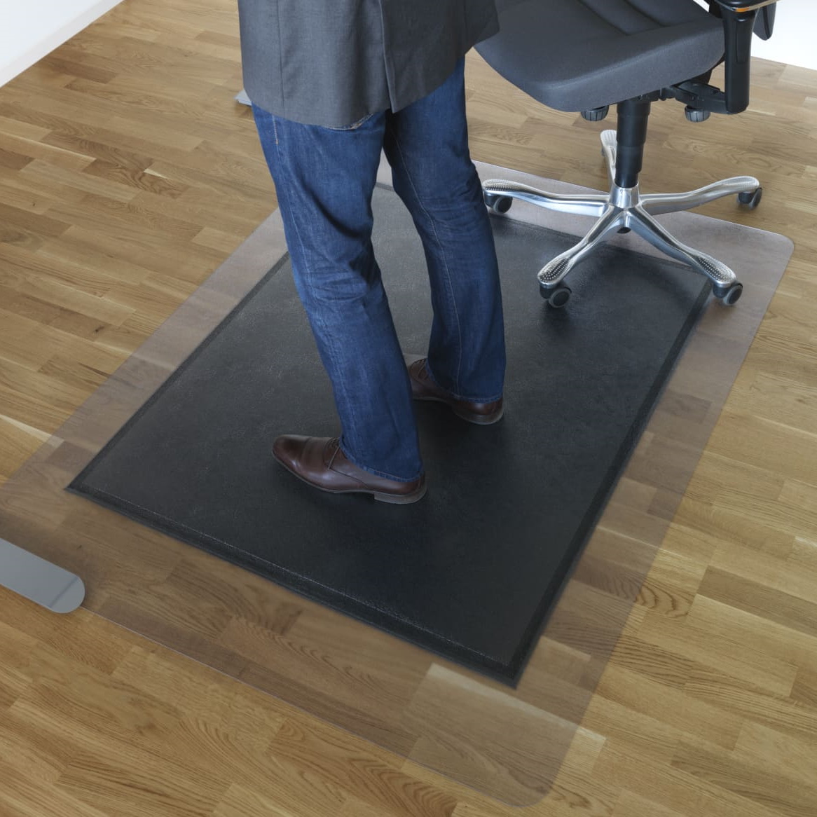 Ergonomic floor protection Yoga, 1200x1500